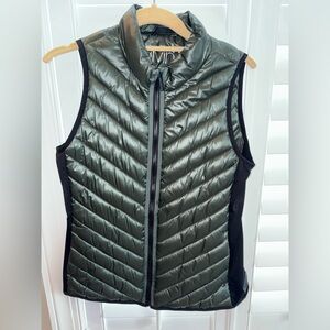 Calvin Klein green down vest
